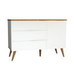 Comoda-de-Bebe-Viena-com-Porta-Branco-com-Pe-e-Tampo-Mel