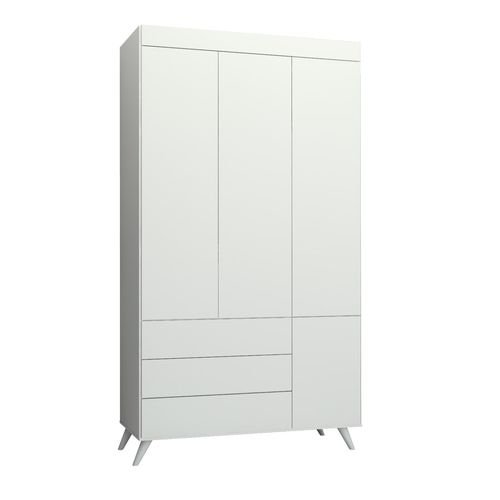 Guarda Roupa Infantil Viena Branco Fosco