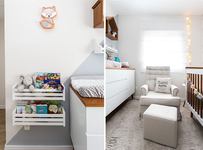 Quarto de menina Sol poltrona