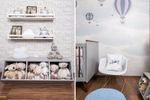 Quarto de Menino: Uma Viagem de Balão! cadeira de balanço