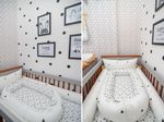 Quarto de Bebê Monocromático ninho