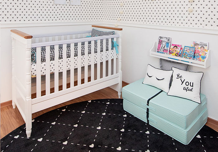 Quarto de Bebê Vichy Tifany frente
