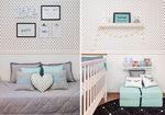 Quarto de Bebê Vichy Tifany futon