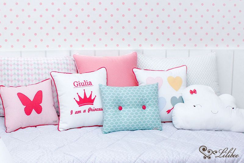 Quarto Infantil Giulia Mantelli almofadas
