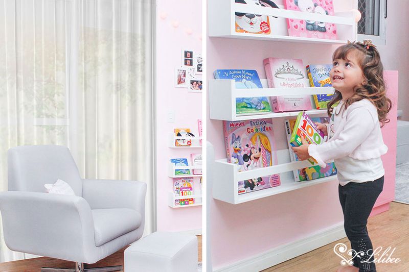 Quarto Infantil Giulia Mantelli prateleira
