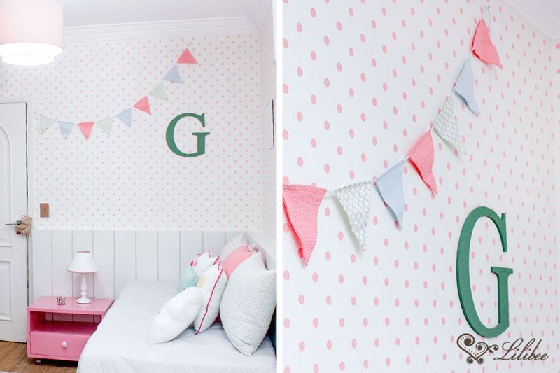 Quarto Infantil Giulia Mantelli bandeirinhas