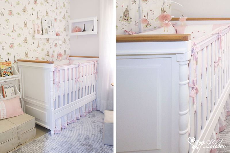 Quarto Bella em Paris berço