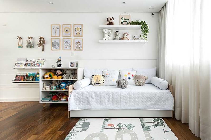 Quarto Floresta do Pippo cama babá