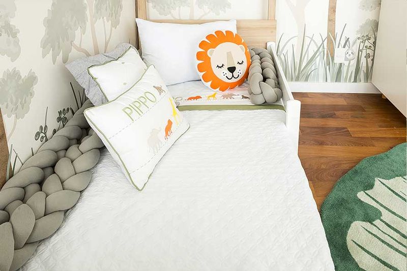 Quarto Floresta do Pippo kit tranças