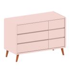 Comoda-de-Bebe-Oval-Slim-com-Porta-Rosa-Old-e-Pe-Madeira-1