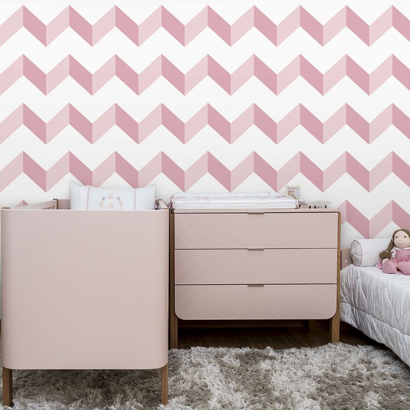 Papel-de-Parede-Chevron-Rosa-Claro-2