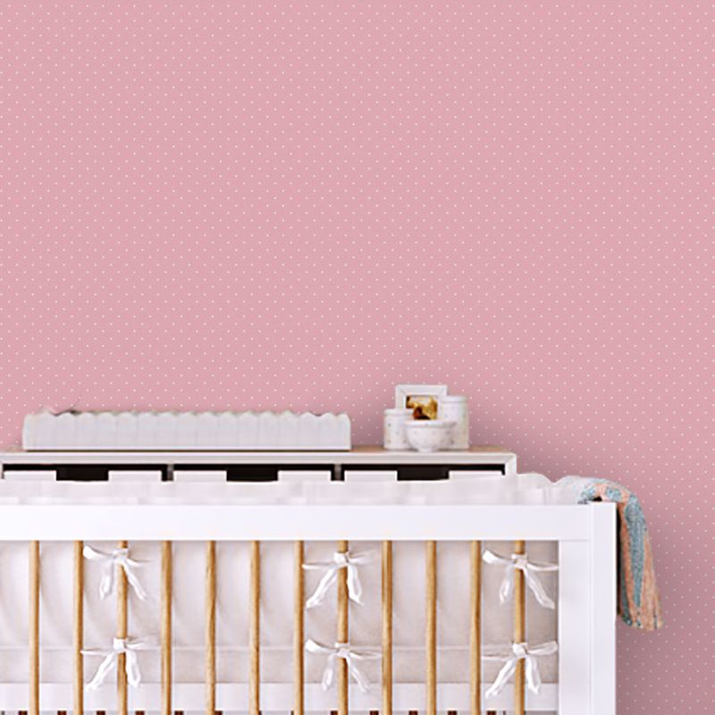 Papel-de-Parede-Mini-Poa-Fundo-Rosa-Classico-1