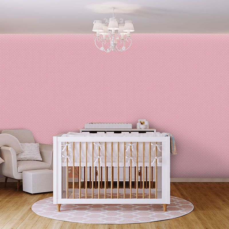 Papel-de-Parede-Mini-Poa-Fundo-Rosa-Classico-2