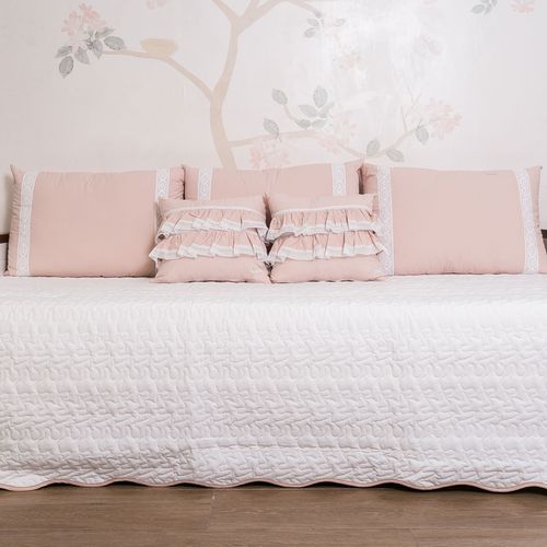 Kit Cama Tressê Rose - 6 Peças