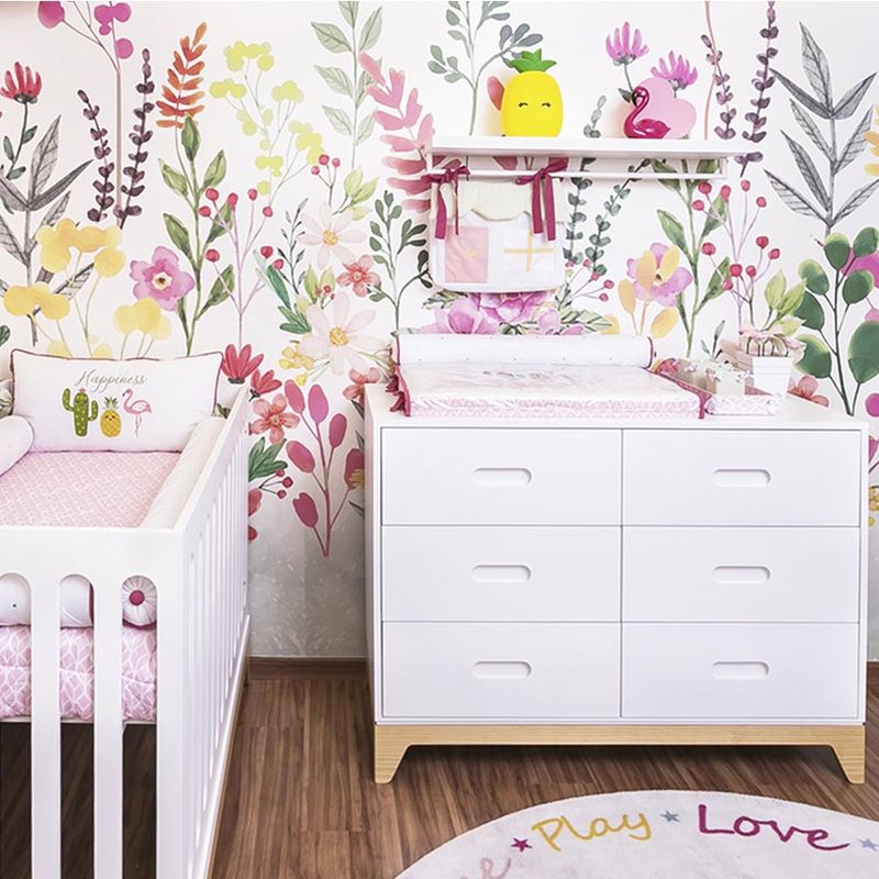 Mural-Flores-Candy-Verde-Folha-1