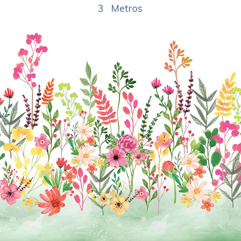 Mural-Flores-Candy-Verde-Folha-3