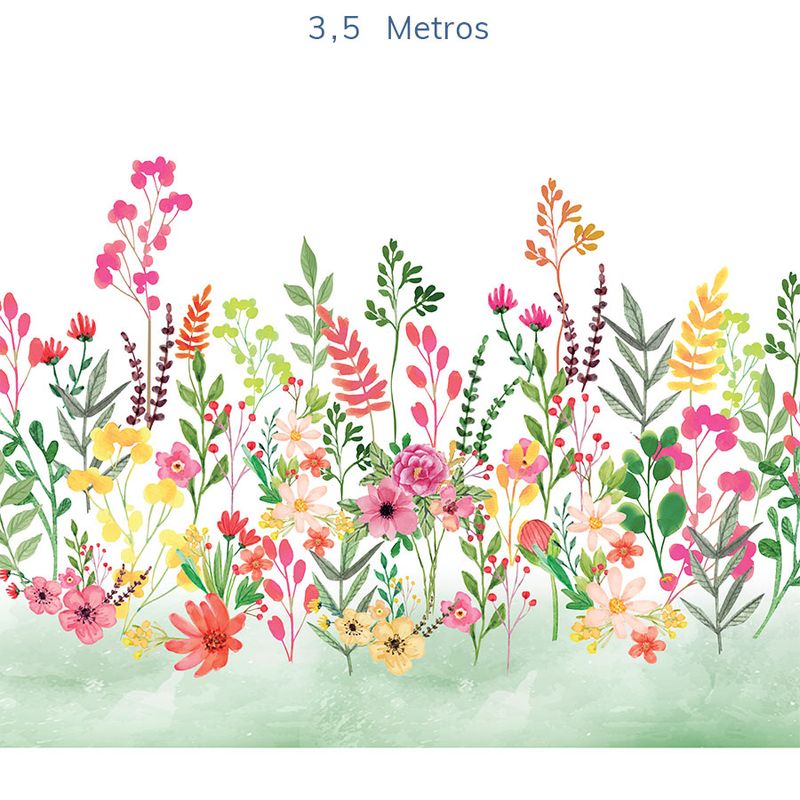 Mural-Flores-Candy-Verde-Folha-4