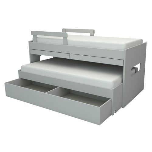 Beliche Multi com Gavetão e Mesa de Estudo Cinza