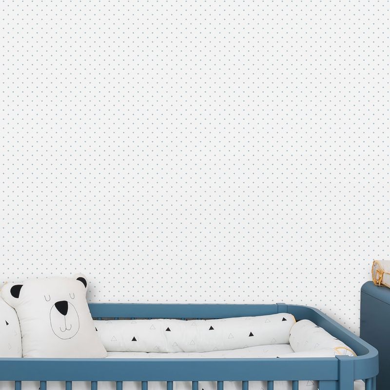 Papel-de-Parede-Mini-Poa-Azul-Classico-1