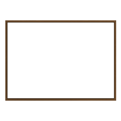 Moldura Flutuante para Canvas Madeira - Horizontal