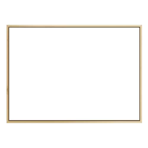 Moldura Flutuante para Canvas Pinus - Horizontal