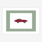 Quadro-Infantil-Carro-Vermelho-1