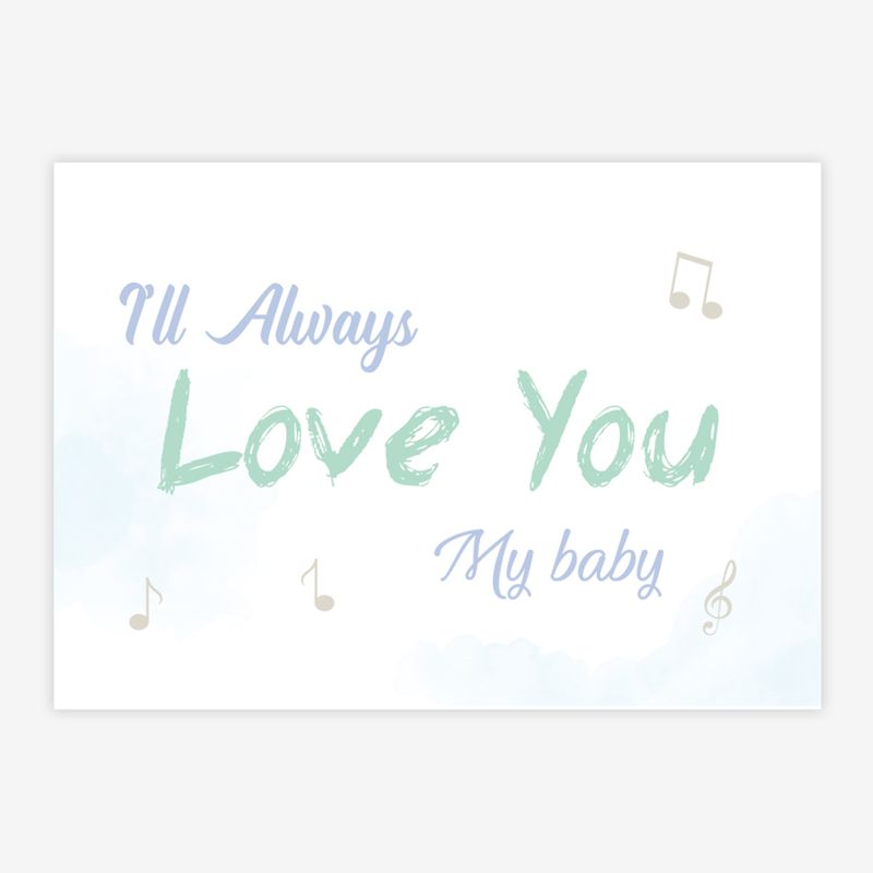 Quadro-Infantil-I-ll-Always-Love-You-My-Baby-Azul-1