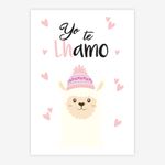 Quadro-Infantil-Yo-Te-Lhamo-Rosa-1