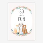Quadro-Infantil-Animais-So-Much-Fun-Malva-1