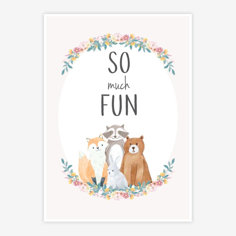 Quadro-Infantil-Animais-So-Much-Fun-Malva-1