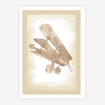 Quadro-Infantil-Aviao-Classic-Bege-1