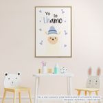 Quadro-Infantil-Yo-Te-Lhamo-Azul-2