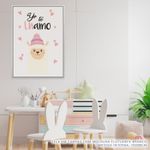 Quadro-Infantil-Yo-Te-Lhamo-Rosa-2