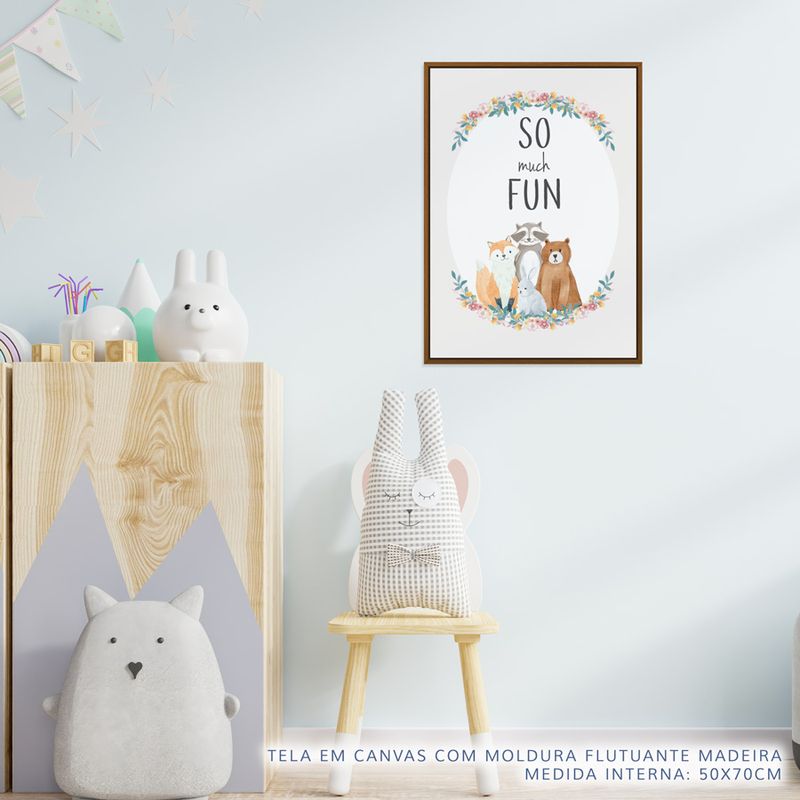 Quadro-Infantil-Animais-So-Much-Fun-Malva-2