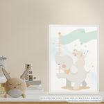 Quadro-Infantil-Elefante-e-Coelho-Malabarista-Malva-2