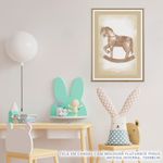 Quadro-Infantil-Cavalinho-Classic-Bege-2