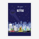 Quadro-Infantil-Do-More-And-Be-Better-Vermelho-1