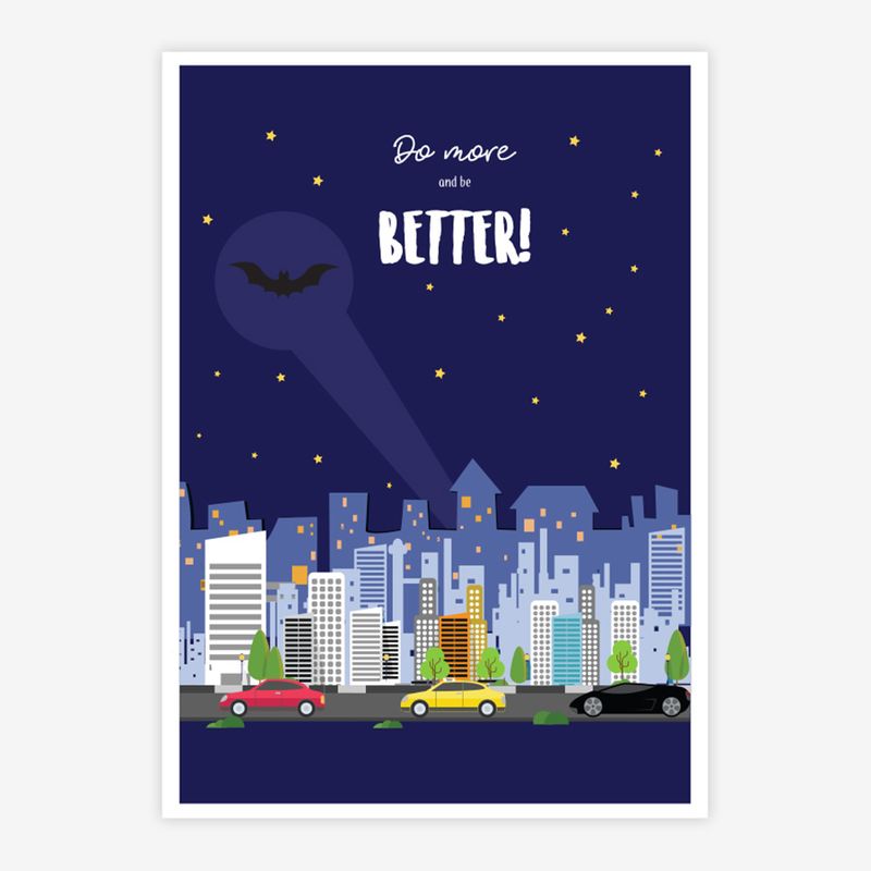 Quadro-Infantil-Do-More-And-Be-Better-Vermelho-1