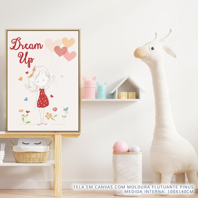 Quadro-Infantil-Lolla-Dream-Up-Vermelho-2