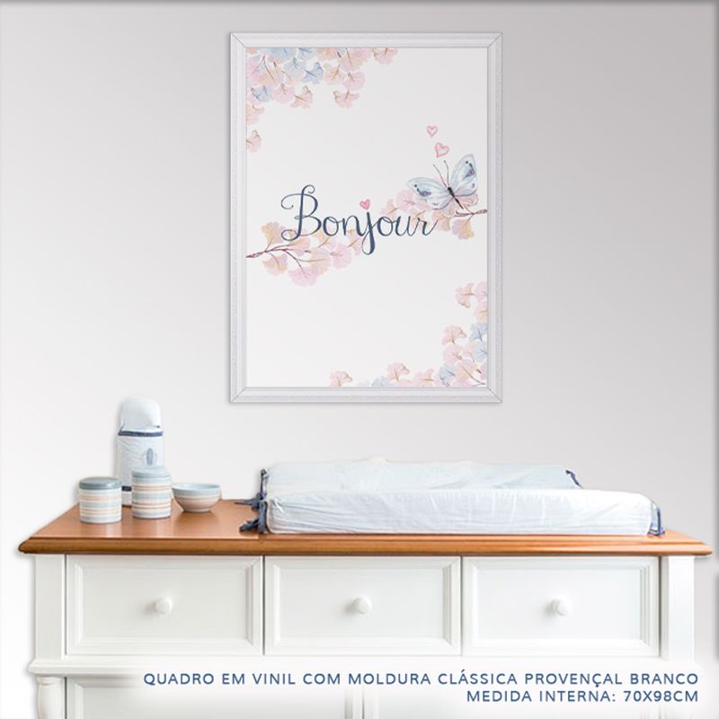 Quadro-Infantil-Aquarela-Flores-Bonjour-Azul-2