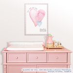 Quadro-Infantil-Aquarela-Coracao-Loved-Rosa-2