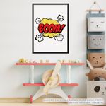 Quadro-Infantil-Herois-BOOM-Vermelho-2