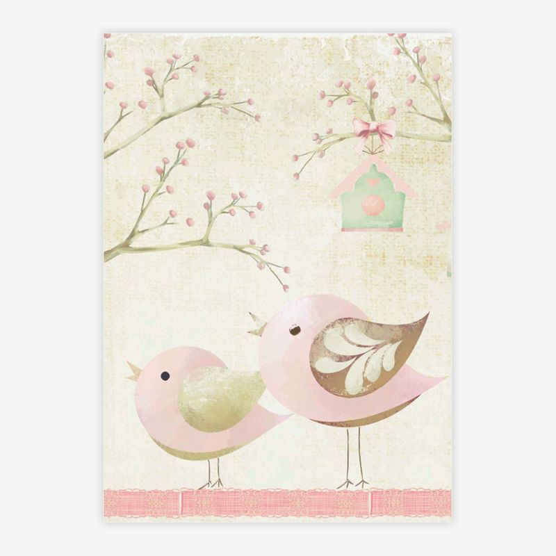 Quadro-Infantil-Passarinho-Grande-Rosa-1