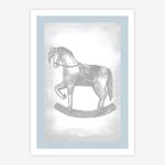 Quadro-Infantil-Cavalinho-Classic-Azul-1