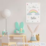 Quadro-Infantil-La-Vita-E-Bella-Color-Rosa-2