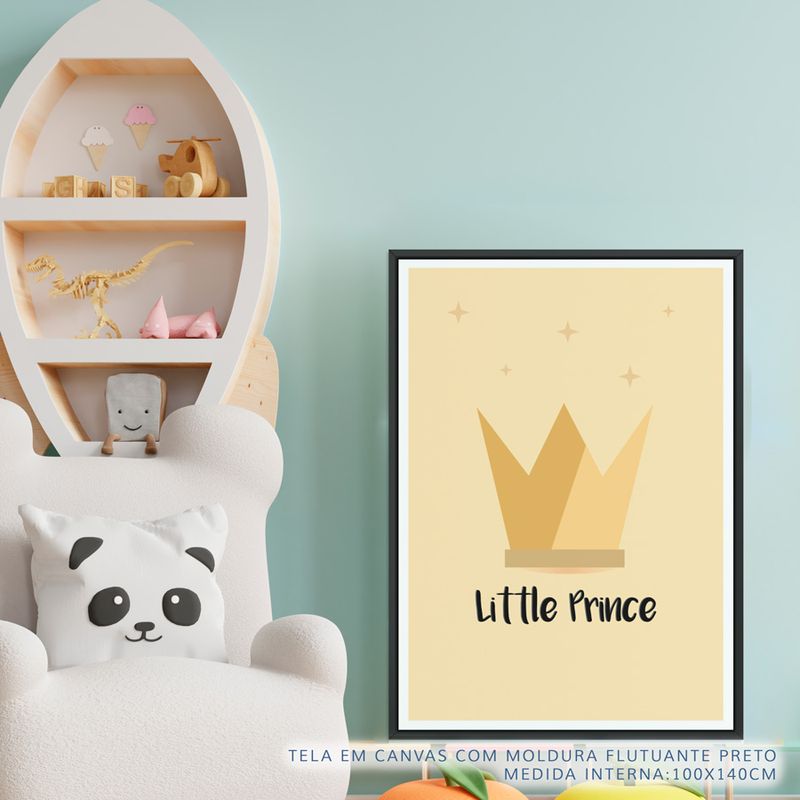 Quadro-Infantil-Coroa-Amarelo-2