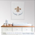 Quadro-Infantil-Flor-de-Lis-Aquarela-Azul-2