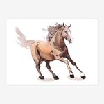 Quadro-Infantil-Cavalo-Bege-1