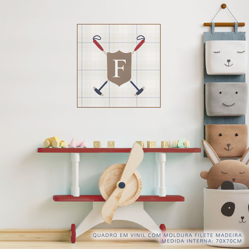 Quadro-Infantil-Polo-Quadrado-Bege-2