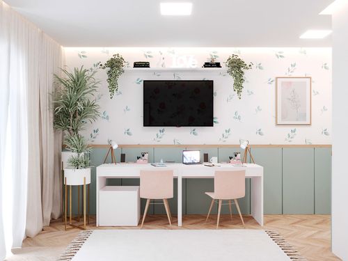 Quarto Floral Tulipa